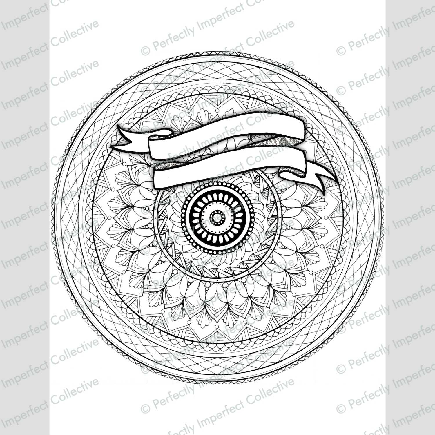 Circle with Banner